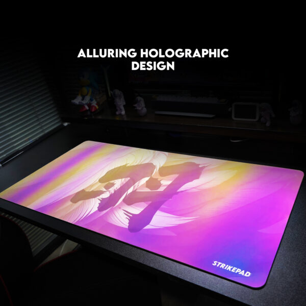 Fantech Strikepad Gaming Mouse Pad, Holographic Design, Liquid-Resistant Surface And Easy To Clean, Ultra-Fast Tracking, Mac and PC Gaming Accessories, Speed, 900 x 400 x 3mm - Image 3
