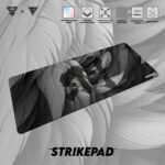 Fantech Strikepad Gaming Mouse Pad, Holographic Design, Liquid-Resistant Surface And Easy To Clean, Ultra-Fast Tracking, Mac and PC Gaming Accessories, Speed, 900 x 400 x 3mm