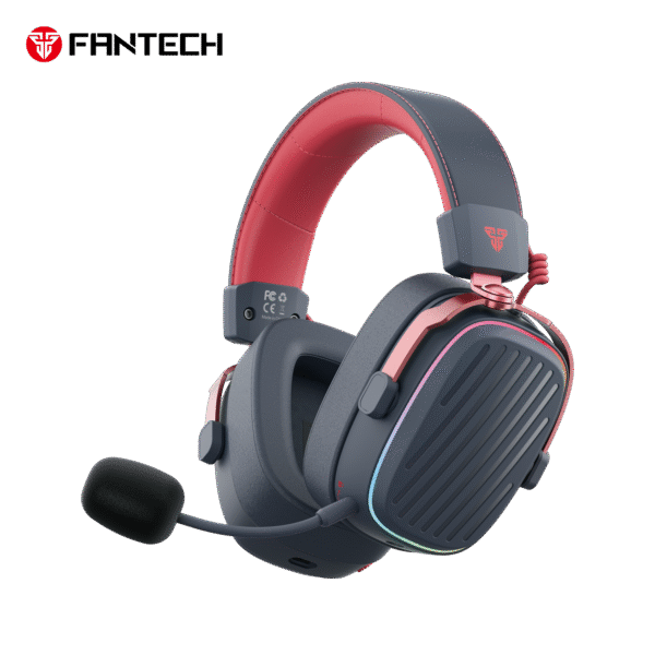 Fantech Harmony Pro WHG02P Gaming Wireless Headset, 7.1 Surround Sound, RGB, 90-Hour Battery, Multi-Platform Compatible, 50mm Driver, Detachable Mic, Pc/Mac/playstation/smartphone - Image 3