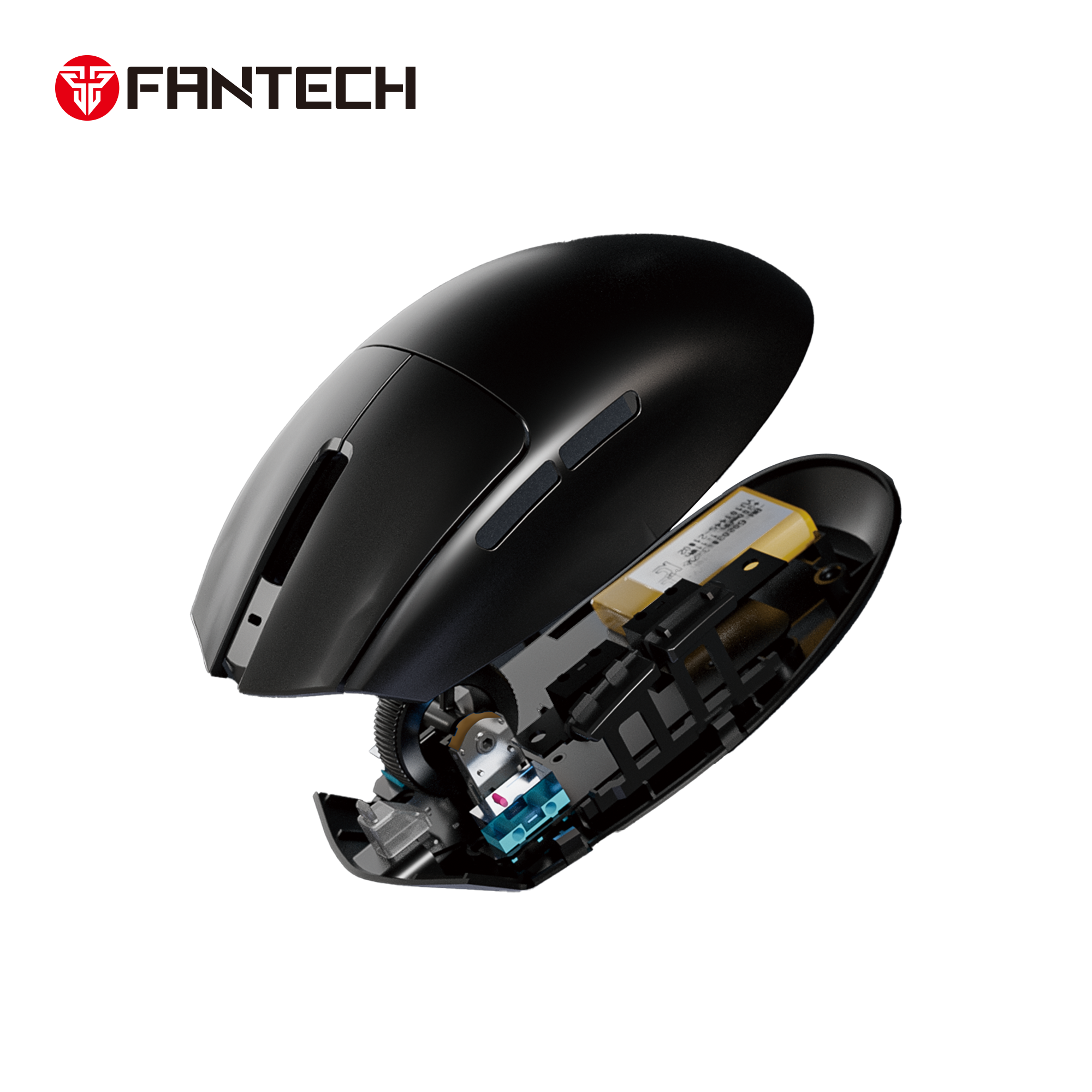 Fantech Aria II Wireless Gaming Mouse, 3395 Sensor, 53g Ultra-Light, 70Hr Battery Life, Tri-Mode Connectivity, Mac/Win. - Image 10